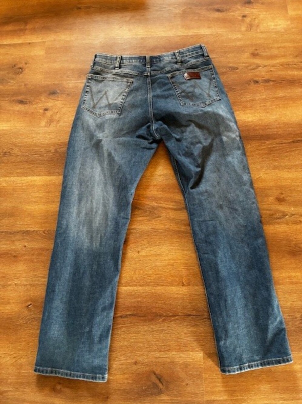 2 Pairs Wrangler 20x 01 Men's Relaxed Fit Jeans - Blue - Picture 10 of 11